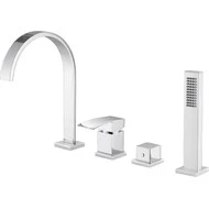 Смеситель для ванны Abber Wasserfall AF8613, Цвет производителя: хром фото 