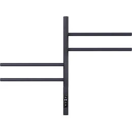 Полотенцесушитель электрический Vincea П4 425x600 мм, графит (возможность скрытого подключения) VTD-1S1CGE фото 