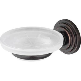 Мыльница WasserKraft Isar K-7329, цвет тёмная бронза фото 