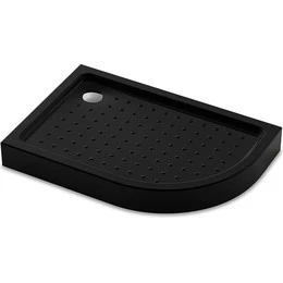 Поддон Veconi 100x90 см TZ55LB-10090-C5 L, чёрный фото 