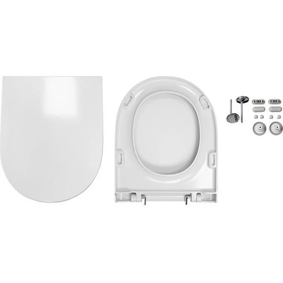 Унитаз-компакт Sanita Luxe Fest WC.CC/Fest/2-DM/WHT.G/S1 с крышкой микролифт - 5 Унитаз-компакт Sanita Luxe Fest WC.CC/Fest/2-DM/WHT.G/S1 с крышкой микролифт фото 5