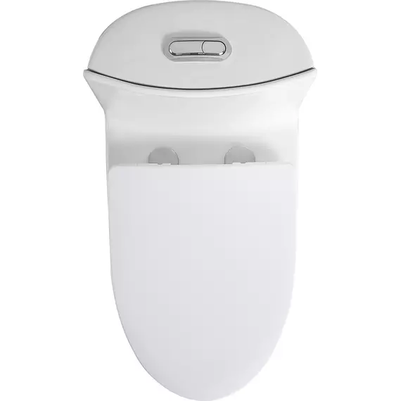 Унитаз-моноблок безободковый Sole Frime с тонкой крышкой микролифт - 4 Унитаз-моноблок безободковый Sole Frime с тонкой крышкой микролифт фото 4