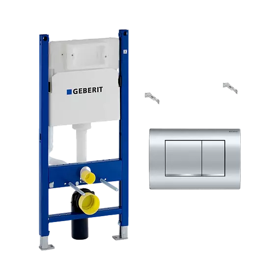 Инсталляция для подвесного унитаза Geberit Duofix Delta 458.163.21.1 фото 
