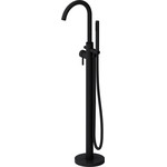 Смеситель для ванны отдельностоящий Damixa Scandinavian Pure 365000300, чёрный, Цвет производителя: чёрный фото 