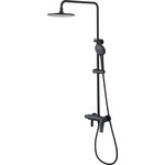 Душевая стойка Lemark Bronx LM3762BL, черный фото 