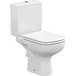 Унитаз-компакт безободковый Cersanit Colour KO-COL011-3/5-COn-DL с крышкой микролифт фото 