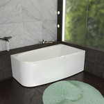 Ванна акриловая Радомир Рона 148x80 см R (в комплекте каркас и сифон) фото 