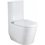 Унитаз-компакт безободковый Creo Ceramique RENNES с крышкой микролифт фото 