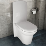 Унитаз-компакт Creo Ceramique LE MANS с крышкой микролифт фото 