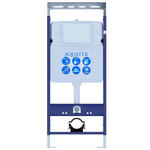 Инсталляция для унитаза Aquatek Easy Fix 50 1130х500х100 мм INS-0000010 (звукоизоляционная прокладка и крепление к стене в комплекте) фото 