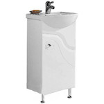Тумба напольная с раковиной Акватон КОЛИБРИ 45 см L 1A0652K1KO01L, белый фото 