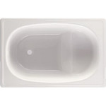 Ванна стальная сидячая BLB Europa 105х70 см фото 