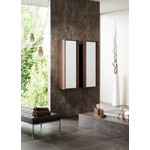 Тумба подвесная с раковиной Aqwella Clarberg Evolution 100 см EV0110CD, белый/крафт фото 3