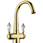 Смеситель для кухни Omoikiri для кухни Omoikiri Okinawa-G 4994016, золото фото 