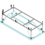Ванна акриловая Cezares Plane Solo 170x80 см PLANE SOLO-170-80-49, Размер - мм: 1700х800 фото 3