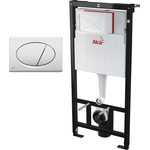 Инсталляция для подвесного унитаза Alcaplast AM101/1120-3:1 RU M70-0001 фото 