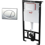 Инсталляция для подвесного унитаза Alcaplast AM101/1120-3:1 RU M71-0001 фото 