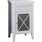 Тумба напольная с раковиной Opadiris Палермо 50 см R, белый фото 