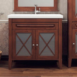 Зеркало Opadiris Палермо 90 см, светлый орех фото 2