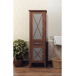 Зеркало Opadiris Палермо 80 см, светлый орех фото 3