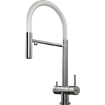 Смеситель для кухни Omoikiri Kanto-C 4994015, хром/белый фото 