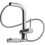 Смеситель для кухни Omoikiri Koriyama-S 4991006, сталь фото 