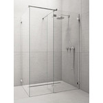 Душевое ограждение Radaway Euphoria Walk-in III 140х100 см, хром/прозрачное фото 