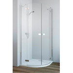 Душевое ограждение Radaway Fuenta New PDD 100х100 см, хром/прозрачное фото 