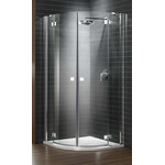 Душевое ограждение Radaway Almatea PDD 100х100 см, хром/прозрачное фото 
