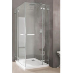 Душевое ограждение Radaway Euphoria KDD 100х100 см, хром/прозрачное фото 