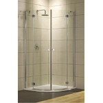 Душевое ограждение Radaway Torrenta PDD 100х100 см, хром/прозрачное фото 