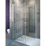 Душевое ограждение Radaway EOS KDD-B 80х80 см, хром/прозрачное фото 