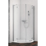 Душевое ограждение Radaway Essenza New PDD 80х80 см, хром/прозрачное фото 