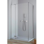 Душевое ограждение Radaway Fuenta New KDJ 100х100 см L/R, хром/прозрачное фото 