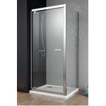 Душевое ограждение Radaway Twist DW+S 90х90 см, хром/прозрачное фото 