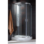 Душевое ограждение Radaway Premium Plus E 100х80х190 см, хром/матовое фото 