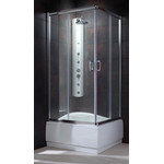Душевое ограждение Radaway Premium Plus C 80х80х170 см, хром/матовое фото 