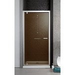 Душевая дверь Radaway Twist DW 100 см, хром/коричневое фото 