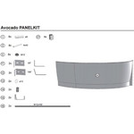 Ванна акриловая Ravak Avocado 150х75 см CT01000000 L, Размер - мм: 1500х750 фото 4