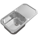 Кухонная мойка Oulin OL-307 1 мм, нержавеющая сталь фото 
