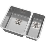 Кухонная мойка Oulin OL-0369L 1 мм, нержавеющая сталь фото 