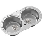 Кухонная мойка Oulin OL-362 1 мм, нержавеющая сталь фото 