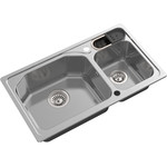 Кухонная мойка Oulin OL-H9818 0,8 мм, нержавеющая сталь фото 