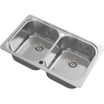 Кухонная мойка Oulin OL-S8905 1 мм, нержавеющая сталь фото 