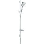 Душевой гарнитур Hansgrohe Raindance Select E 120/Unica’S Puro 26621400, белый/хром фото 