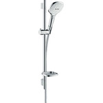 Душевой гарнитур Hansgrohe Raindance Select 120 Unica Set 26620400, белый/хром фото 