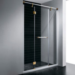 Душевая дверь RGW VI-02 180 см 02040218-18 (стекло 8 мм), белый/золото/прозрачное фото 