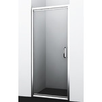 Душевая дверь WasserKraft Salm 100 см 27I12, хром/прозрачное фото 