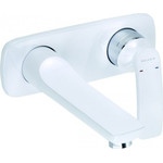 Смеситель для раковины настенный Kludi Balance 185 мм 522469175, белый фото 