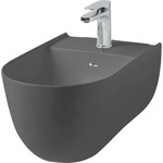 Биде подвесное ArtCeram The One THB001 15 00 grigio oliva*1 фото 